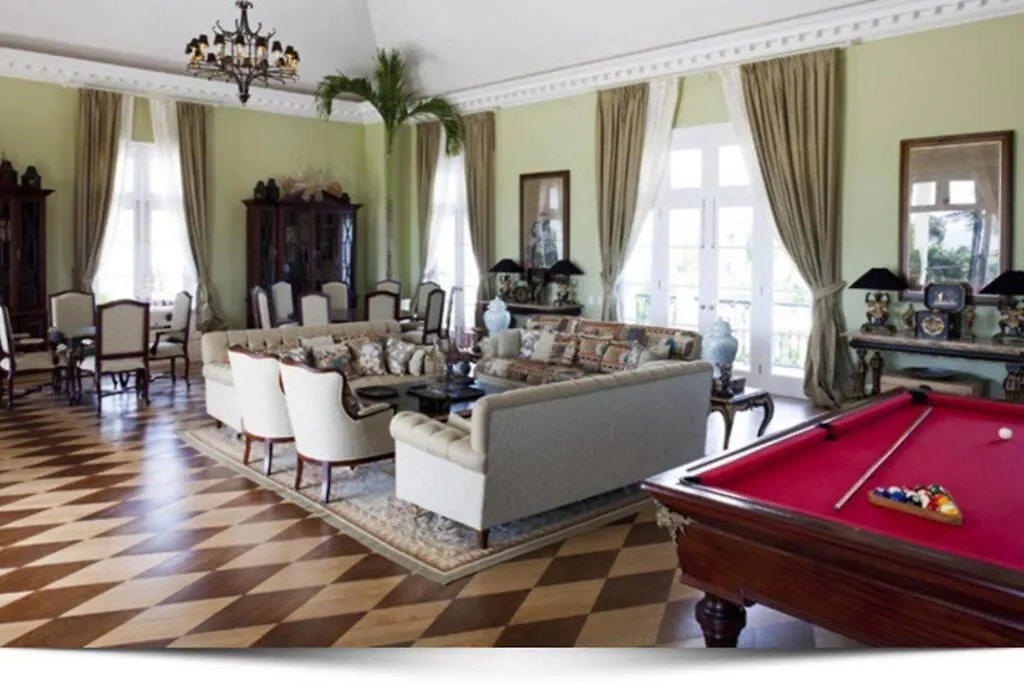 بونتا كانا Luxury 9-Bedroom Ocean And Golf Front Mansion With Full Service Staff In Exclusive Resort فيلة